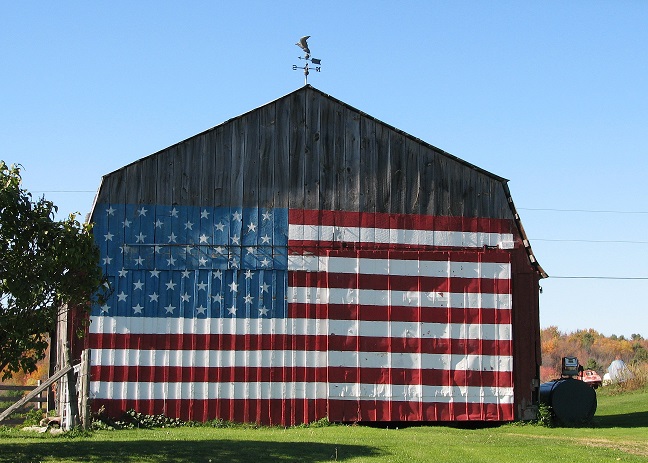 patriotic-barn