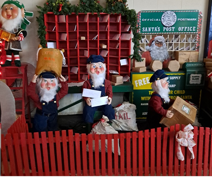 Santa's shipping department 