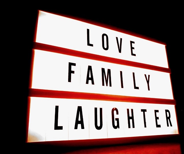 love family laugh